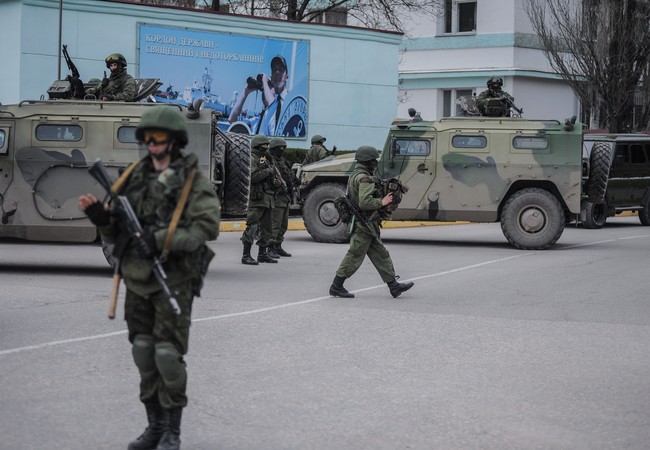 Mỹ-NATO Binh sĩ Nga tại bán đảo Crimea