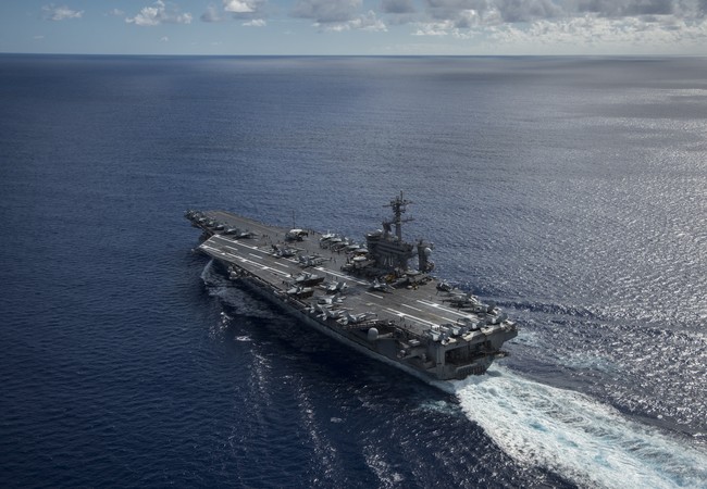Mỹ họp bàn về Biển Đông với các nước ASEAN Tàu sân bay USS Carl Vinson của Mỹ từng tuần tra ở Biển Đông