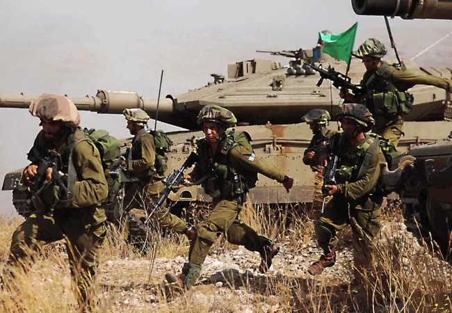 Nga tung đòn tại Syria, Israel nguy cơ đại chiến Trung Đông lần nữa Xe tăng và binh sĩ Israel