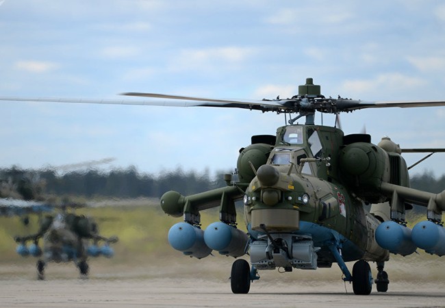 Trực thăng chiến đấu MI-28 của Nga