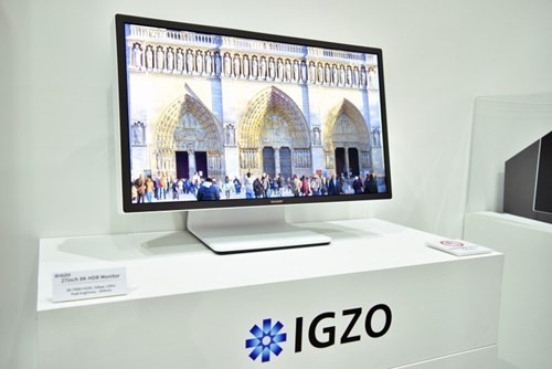 Màn hình 27 inch 8K của Sharp nét tương đương iPhone 7 Màn hình IGZO 8K, hỗ trợ HDR kích thước 27 inch mới của Sharp.