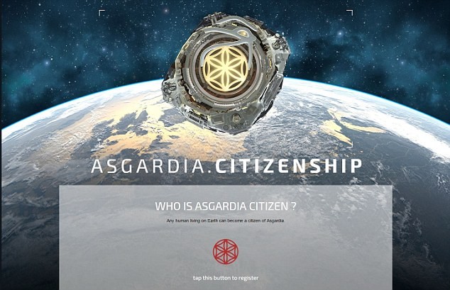 Kế hoạch thiết lập quốc gia ngoài không gian Asgardia Kế hoạch thiết lập quốc gia ngoài không gian Asgardia