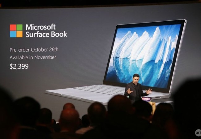 Microsoft ra mắt Surface Book i7, giá 2.400 USD Microsoft ra mắt Surface Book i7, giá 2.400 USD