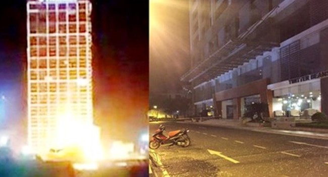 Hà Nội: Cao ốc 40 tầng chập điện nổ như bom, dân bỏ chạy Hà Nội: Cao ốc 40 tầng chập điện nổ như bom, dân bỏ chạy
