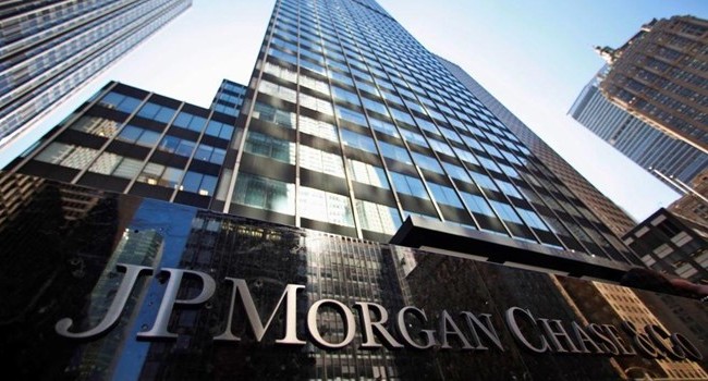 Mỹ điều tra vụ các ngân hàng tuyển “con ông cháu cha” Trung Quốc Trụ sở ngân hàng J.P Morgan Chase & Co tại New York - JPMorgan Chase & Co - Reuters.