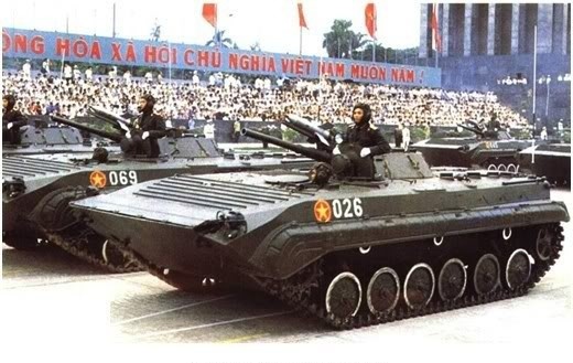 Xe chiến đấu bộ binh cơ giới BMP-1 Xe BBCG BMP-1 Quân đội Nhân dân Việt Nam