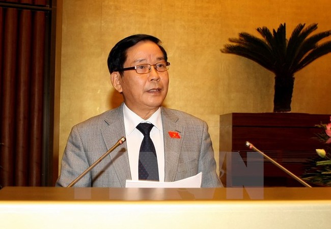 Vai trò đặc biệt quan trọng của Cộng đồng Chính trị-An ninh ASEAN Chủ nhiệm Ủy ban Đối ngoại của Quốc hội Trần Văn Hằng. (Ảnh: Phạm Kiên/TTXVN)