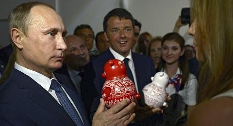 Tổng thống Putin đến Italia, Mỹ “phát hoảng” Tổng thống Putin
