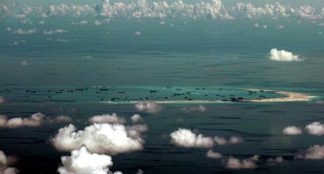 Trung - Mỹ, trò chơi hai mặt ở Biển Đông AFP 2015.GO