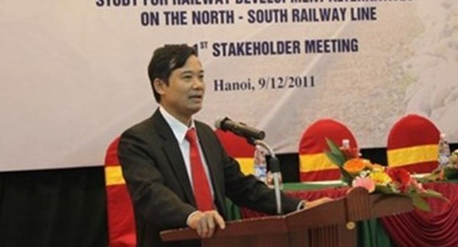 Sáu cựu quan chức đường sắt sắp hầu tòa Trần Quốc Đông, nguyên Phó tổng giám đốc Tổng Công ty Đường sắt Việt Nam.