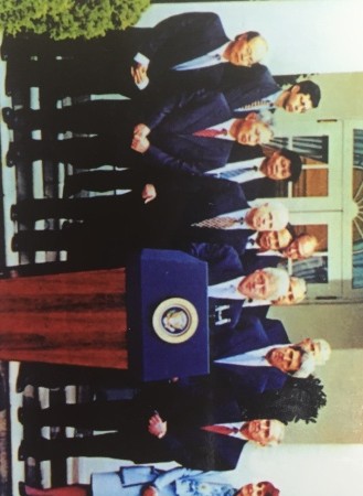 Trưởng đoàn BTA : 'Chết trên bàn đàm phán cũng phải ký xong' Ông Bill Clinton - Tổng thống Mỹ khi đó họp báo công bố việc Hiệp định thương mại Việt - Mỹ đã được ký kết hồi 16h ngày 13/7/2000.Ảnh: NVCC
