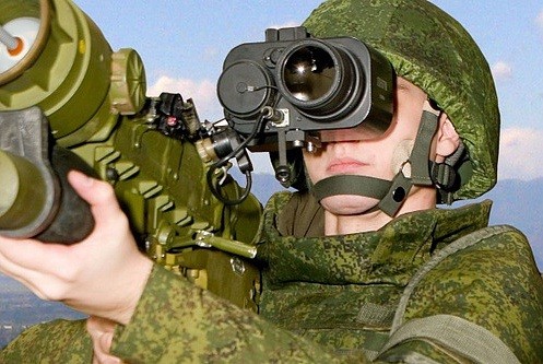“Verba” sát thủ máy bay không người lái và tên lửa hành trình Tổ hợp tên lửa vác Verba Ảnh: topwar.ru