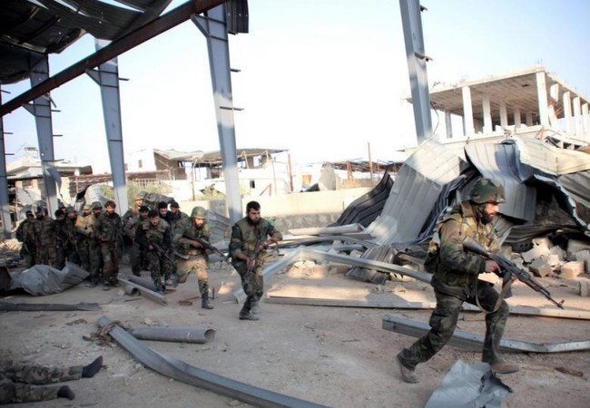 Vệ binh cộng hòa Syria chiếm nhà máy xi măng Sheikh Sa'eed Vệ binh cộng hòa Syria chiếm nhà máy xi măng Sheikh Sa'eed