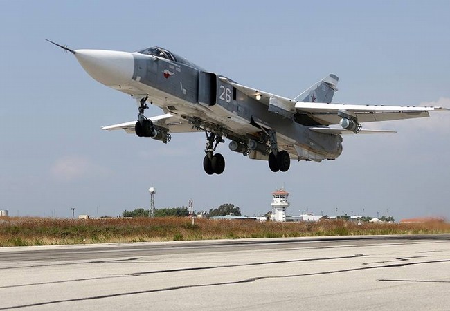 Nga tuyên bố giới hạn thời gian không kích Syria Nga tuyên bố giới hạn thời gian không kích Syria