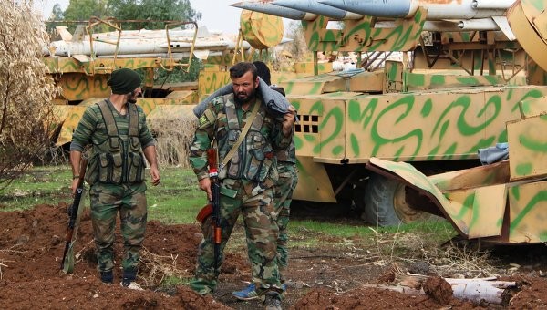 Quân đội Syria thừa thắng mở rộng tấn công Quân đội Syria thừa thắng mở rộng tấn công