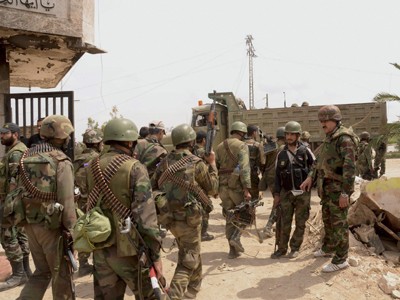 Quân đội Syria kịch chiến Aleppo dưới hỏa lực không quân Nga Quân đội Syria kịch chiến Aleppo dưới hỏa lực không quân Nga