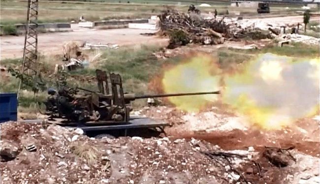 Tấn công ác liệt, Syria tái chiếm hai thị trấn phía đông tỉnh Homs Tấn công ác liệt, Syria tái chiếm hai thị trấn phía đông tỉnh Homs