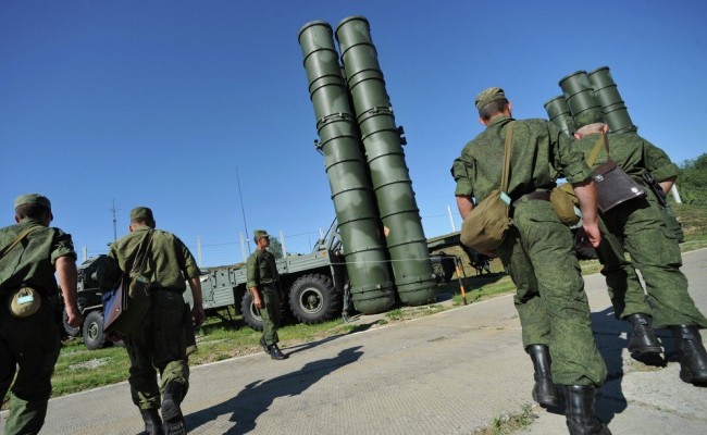 Sốc: Nga bắt đầu Sốc: Nga bắt đầu "giương" tên lửa S-400 trên không phận Syria