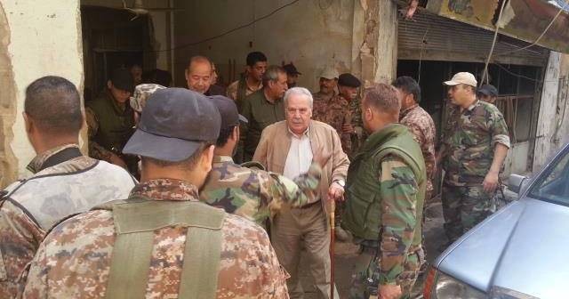 Lực lượng Palestine tiếp tục thiêu đốt IS ở Damascus Lực lượng Palestine tiếp tục thiêu đốt IS ở Damascus