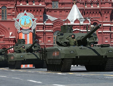 Xe tăng T-14 Armata nhận tên gọi của lính Masha Xe tăng T-14 Armata nhận tên gọi của lính Masha