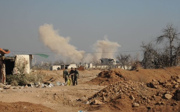 Quân đội Syria tiến vào thành phố Darayya Quân đội Syria tiến vào thành phố Darayya