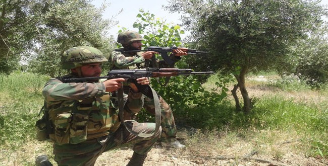 Quân đội Syria tiễn hàng loạt tay súng Al-Nusra về địa ngục Quân đội Syria tiễn hàng loạt tay súng Al-Nusra về địa ngục