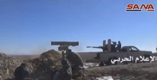Quân đội Syria tiếp tục cuộc chiến đường phố Sheikh Miskeen, Daraa Quân đội Syria tiếp tục cuộc chiến đường phố Sheikh Miskeen, Daraa