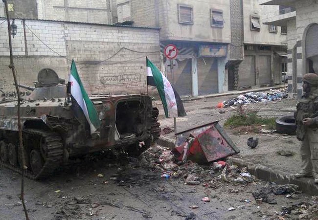 Cuộc chiến tàn khốc Syria bắt đầu một năm mới Cuộc chiến tàn khốc Syria bắt đầu một năm mới