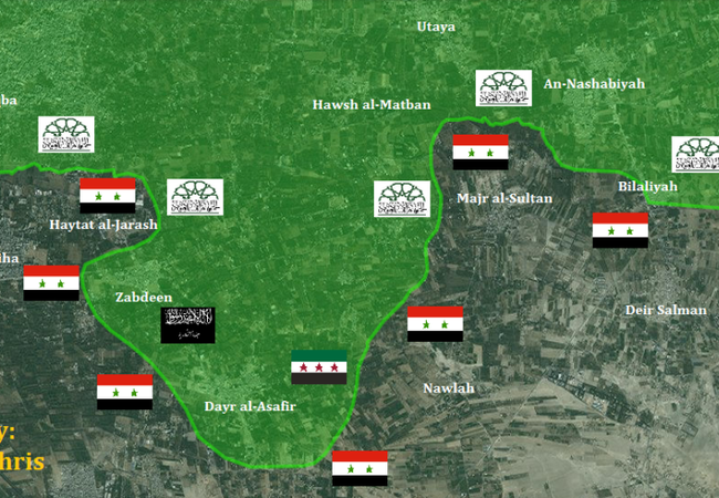 Các nhóm nổi dậy trước nguy cơ bị vây ở Đông Ghouta Các nhóm nổi dậy trước nguy cơ bị vây ở Đông Ghouta