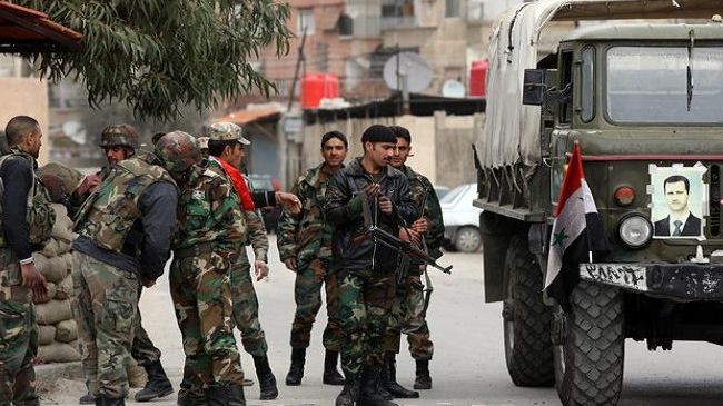 Quân đội Syria truy quét biên giới với Jordan Quân đội Syria truy quét biên giới với Jordan