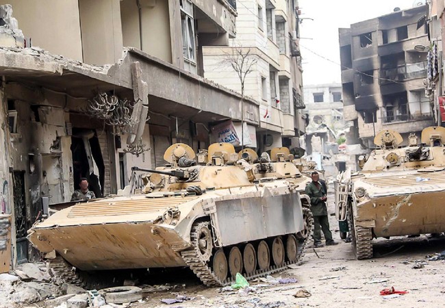 Quân tinh nhuệ Syria đánh chiếm hàng loạt địa bàn ở Latakia Quân tinh nhuệ Syria đánh chiếm hàng loạt địa bàn ở Latakia