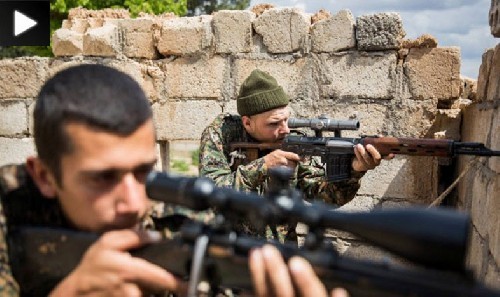 Quân đội Syria vây lấn tấn công IS ở miền Bắc Aleppo Quân đội Syria vây lấn tấn công IS ở miền Bắc Aleppo