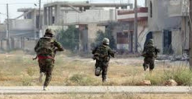 Quân đội Syria phát triển tấn công giành thị trấn then chốt Al-Rashiddeen Quân đội Syria phát triển tấn công giành thị trấn then chốt Al-Rashiddeen
