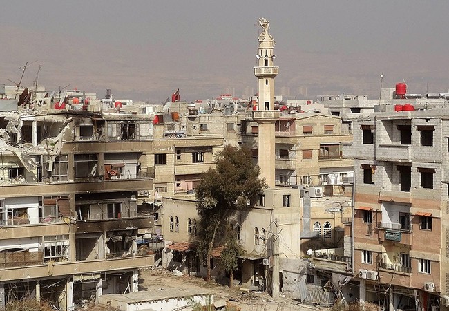 Chiến sự Syria diễn ra ác liệt trên đống hoang tàn Chiến sự Syria diễn ra ác liệt trên đống hoang tàn