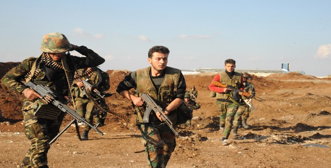 Các đơn vị quân đội Syria tích cực tìm diệt khủng bố Các đơn vị quân đội Syria tích cực tìm diệt khủng bố