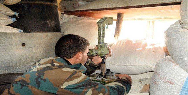 Quân đội Syria tấn công Daraa và Aleppo, diệt nhiều tay súng khủng bố Quân đội Syria tấn công Daraa và Aleppo, diệt nhiều tay súng khủng bố