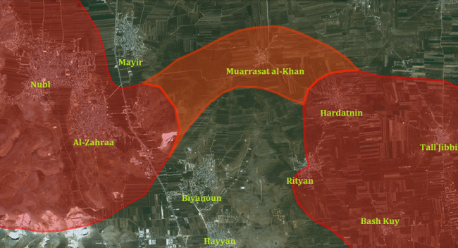 Nguy cơ bị bao vây đe dọa sư đoàn cơ giới số 4, Hezbollah ở Bắc Aleppo Nguy cơ bị bao vây đe dọa sư đoàn cơ giới số 4, Hezbollah ở Bắc Aleppo