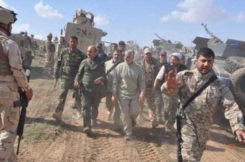 Video: Tướng Iran Qasem Suleimani lại xuất hiện ở Syria Tướng Soleimani ở Tirkit