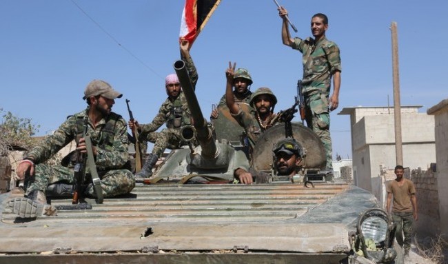 Quân đội Syria đánh chiếm một cao điểm chiến lược ở tỉnh Homs Quân đội Syria đánh chiếm một cao điểm chiến lược ở tỉnh Homs