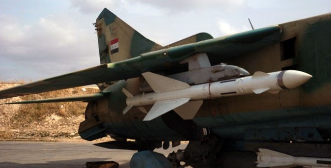 Không quân Syria thực hiện nhiều đợt không kích trên các tỉnh Syria Không quân Syria thực hiện nhiều đợt không kích trên các tỉnh Syria