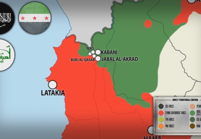 Quân đội Syria giải phóng Kinsibba, hướng tới Kabani ở Bắc Latakia Quân đội Syria giải phóng Kinsibba, hướng tới Kabani ở Bắc Latakia