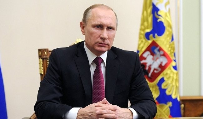 Tổng thống Nga Vladimir Putin tuyên bố: tiếp tục tiêu diệt khủng bố Tổng thống Nga Vladimir Putin tuyên bố: tiếp tục tiêu diệt khủng bố