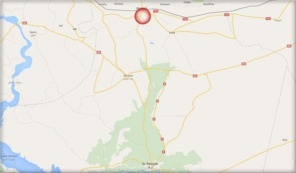 Trận chiến giành thành phố Tal Abyadh, IS nộp mạng hàng chục tay súng Thị trấn Tal Abyad thuộc tỉnh Raqqa, Syria