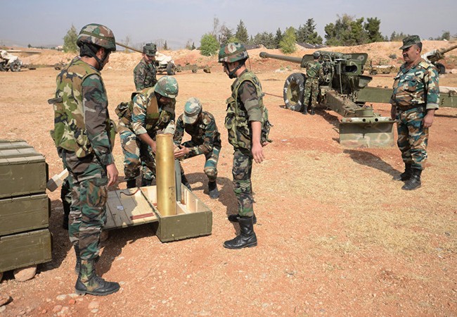 Chiến dịch giải phóng thành phố Palmyra đang khởi động Chiến dịch giải phóng thành phố Palmyra đang khởi động
