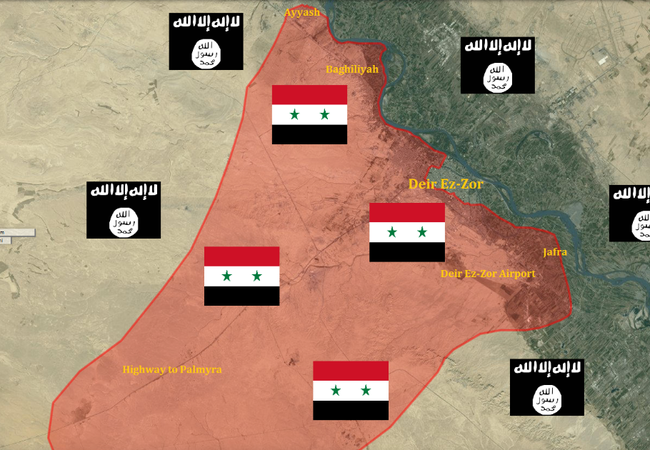 Kinh hoàng IS tấn công thành phố Deir Ezzor bằng 14 lần đánh bom tự sát Kinh hoàng IS tấn công thành phố Deir Ezzor bằng 14 lần đánh bom tự sát
