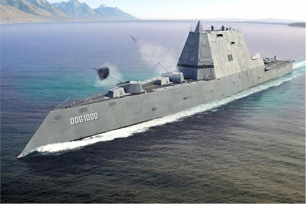 Siêu khu trục hạm Zumwalt của Hải quân Mỹ - chiến hạm của tương lai Siêu khu trục hạm Zumwalt của Hải quân Mỹ - chiến hạm của tương lai