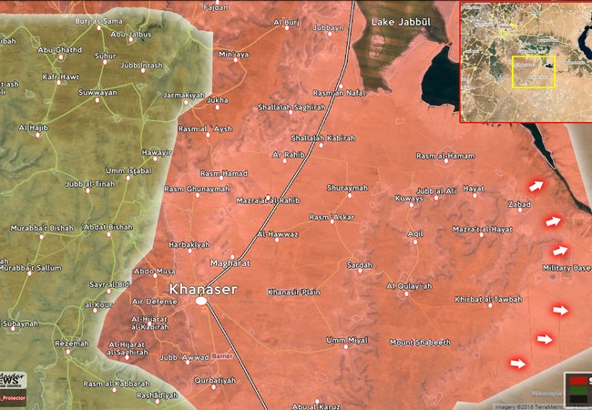 Thất bại ở Đông Nam Aleppo buộc IS tháo lui ồ ạt về ranh giới tỉnh Raqqa Thất bại ở Đông Nam Aleppo buộc IS tháo lui ồ ạt về ranh giới tỉnh Raqqa