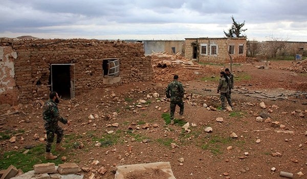 Lực lượng Tigers tiến vào Palmyra qua cửa ngõ phía Nam thành phố Lực lượng Tigers tiến vào Palmyra qua cửa ngõ phía Nam thành phố
