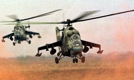 Cận cảnh: Cá sấu bay Mi-24 không kích khủng bố IS trên chiến trường Palmyra Cận cảnh: Cá sấu bay Mi-24 không kích khủng bố IS trên chiến trường Palmyra