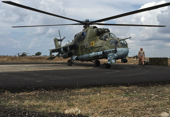Video: Mi-24 Cá sấu bay và Mi-28 Thợ săn đêm quần nát chiến trường Palmyra Video: Mi-24 Cá sấu bay và Mi-28 Thợ săn đêm quần nát chiến trường Palmyra